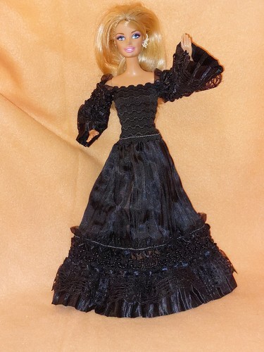 Barbie wednesday addams - addams, kleid