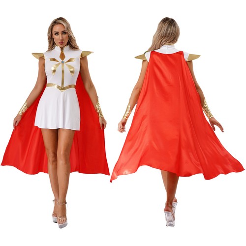 Damen cosplay robe - robe, kleid