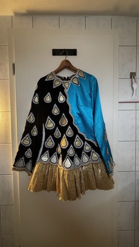 Pfauen irish dance kleid - pfauen,
